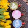 Matcha Latte, чай матча латте, 3 в 1, зеленый порошковый чай, 200гр