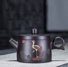 Чайник ручной работы из Исинской глины, оригинальный заварник Yixing Jingzhou 180 мл