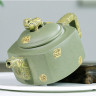 Заварник Square Auspicious из исинской глины, чайник ручной работы 300 мл