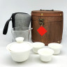 Подарочный дорожный набор: чайный фарфор для путешествий и Lapsang Souchong 250 г