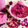 Рожева матча Pink Mantra, швидкорозчинний чай 100 гр, справжній чай матчу