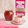 Рожева матча Pink Mantra, швидкорозчинний чай 100 гр, справжній чай матчу