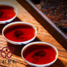 Чай Пуэр Шу Юньнань, 357 г, 2002 год (Вing Dao Ye Sheng Gu Shu Cha)