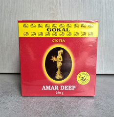Уникальный индийский СТС чай 250 г, Гранулированный чай AMAR DEEP 2025 г